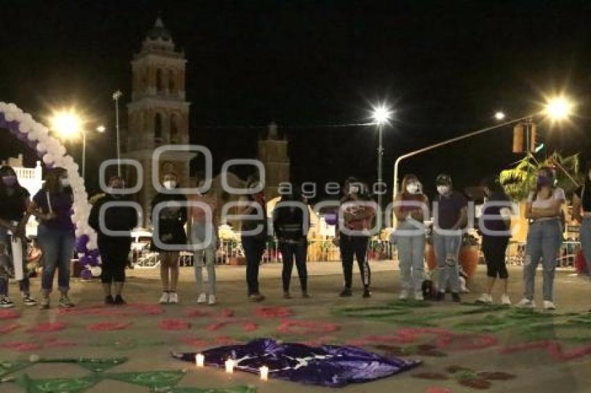 ACATLÁN . FEMINICIDIOS . MANIFESTACIÓN