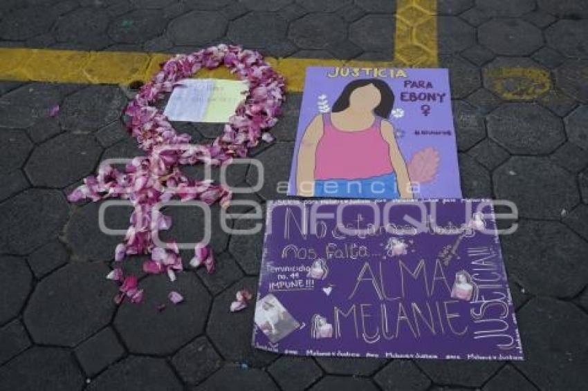 PROTESTA . DÍA DE LA MUJER