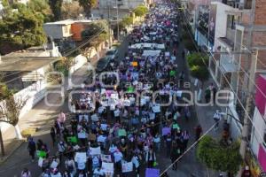 TLAXCALA . MARCHA DIA DE LA MUJER 