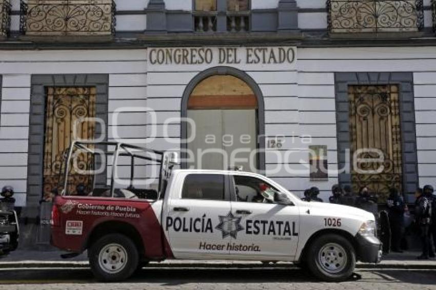 CONGRESO . SEGURIDAD