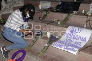 ACATLÁN . FEMINICIDIOS . MANIFESTACIÓN