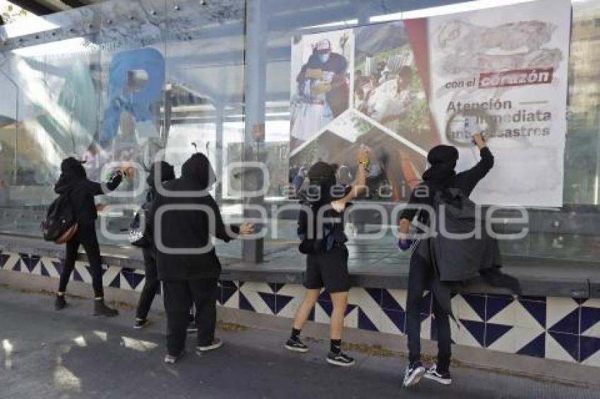 PROTESTA . FRENTE FEMINISTA RADICAL
