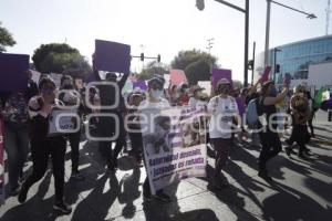 PROTESTA . DÍA DE LA MUJER