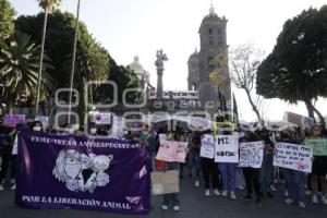 PROTESTA . MUJERES UNIDAS