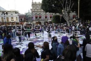 PROTESTA . DÍA DE LA MUJER