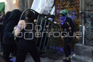 TLAXCALA . MARCHA DIA DE LA MUJER 