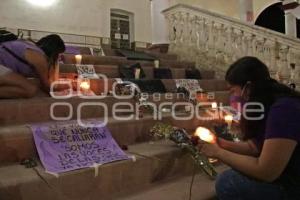 ACATLÁN . FEMINICIDIOS . MANIFESTACIÓN