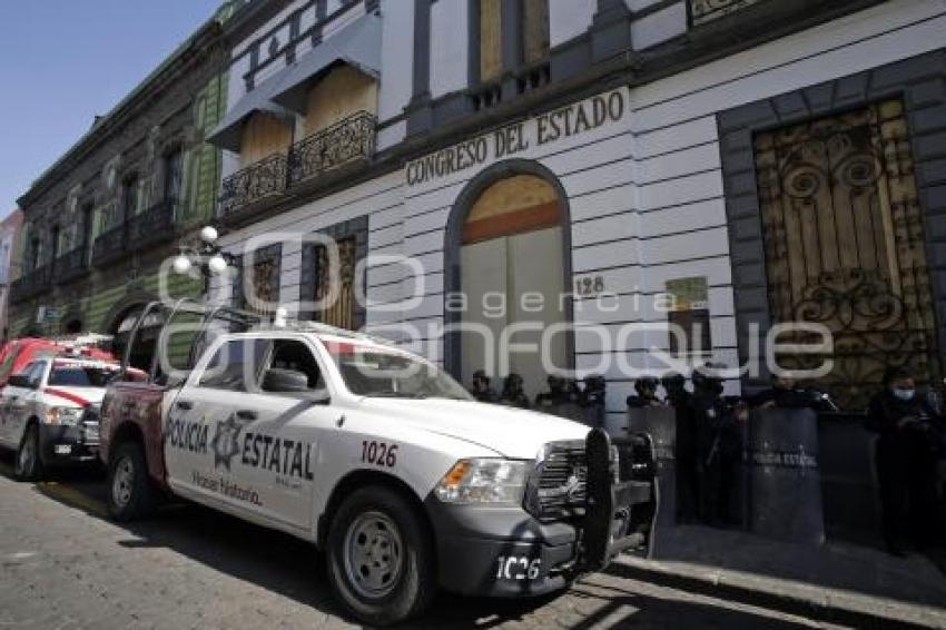 CONGRESO . SEGURIDAD