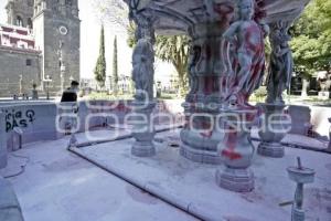 MONUMENTOS VANDALIZADOS