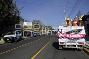 REHABILITACIÓN CAMINO REAL A CHOLULA