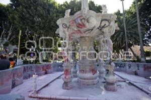 MONUMENTOS VANDALIZADOS