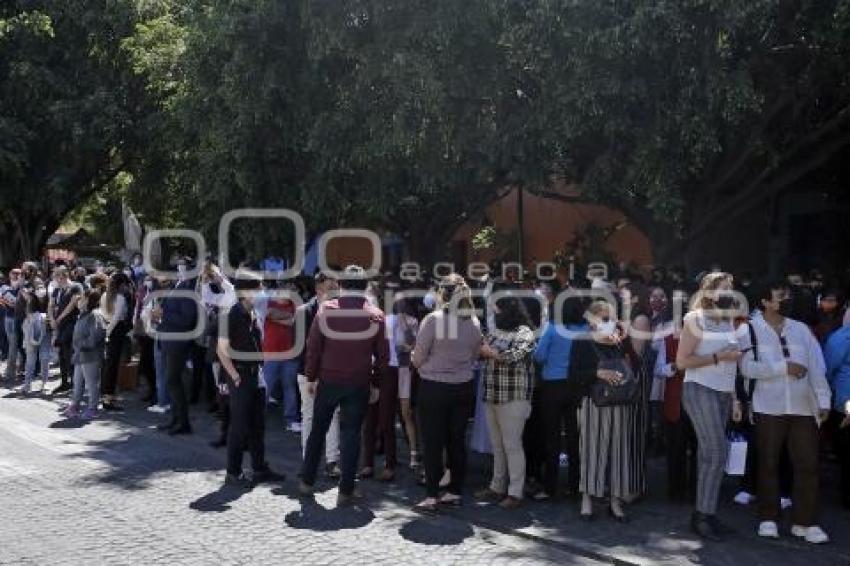 PLAZA SAN FRANCISCO . FUGA DE GAS