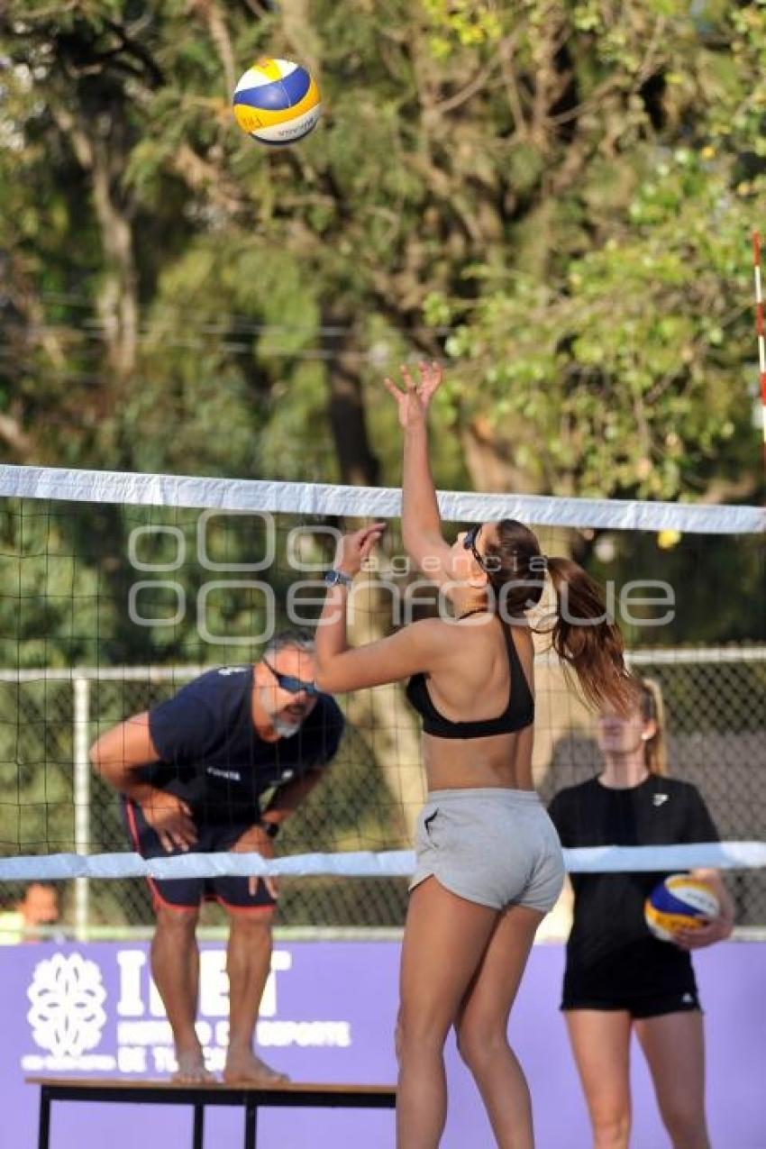 TLAXCALA . ENTRENAMIENTO VOLEIBOL