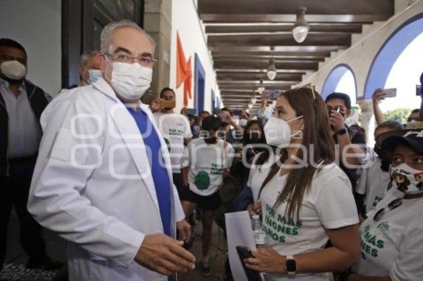 MANIFESTACIÓN DESABASTO MEDICINAS