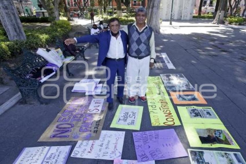 PROTESTA . FEMINICIDIOS TEHUACÁN