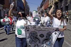 MANIFESTACIÓN DESABASTO MEDICINAS