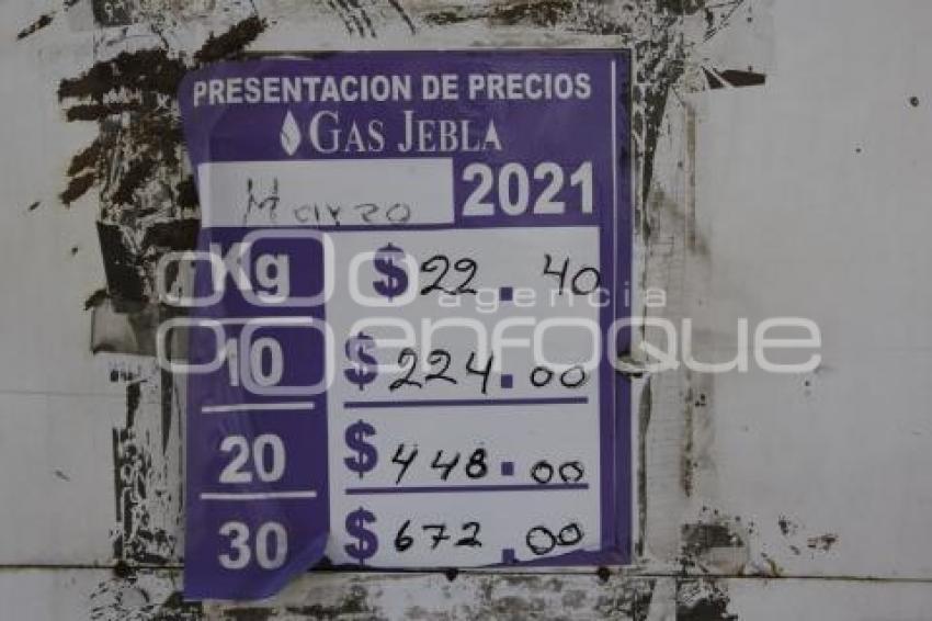 PRECIO GAS LP