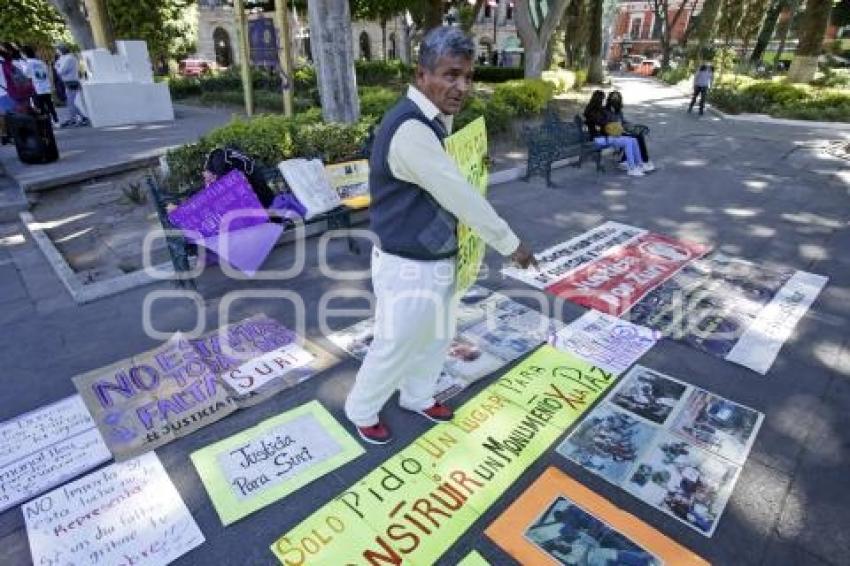 PROTESTA . FEMINICIDIOS TEHUACÁN