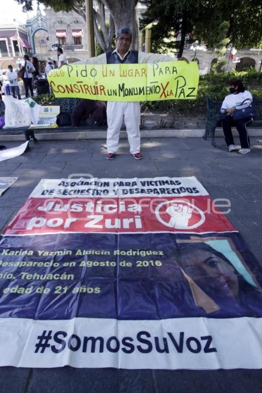 PROTESTA . FEMINICIDIOS TEHUACÁN
