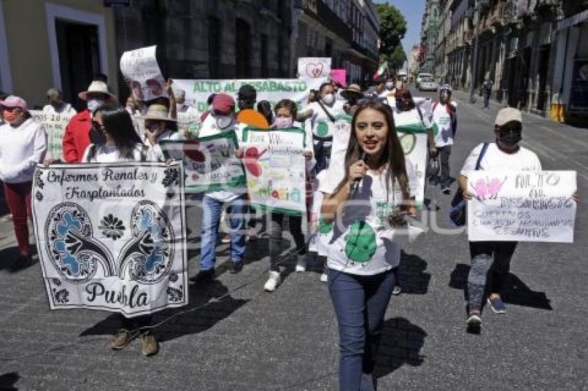 MANIFESTACIÓN DESABASTO MEDICINAS