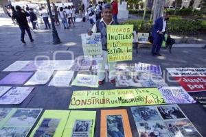 PROTESTA . FEMINICIDIOS TEHUACÁN