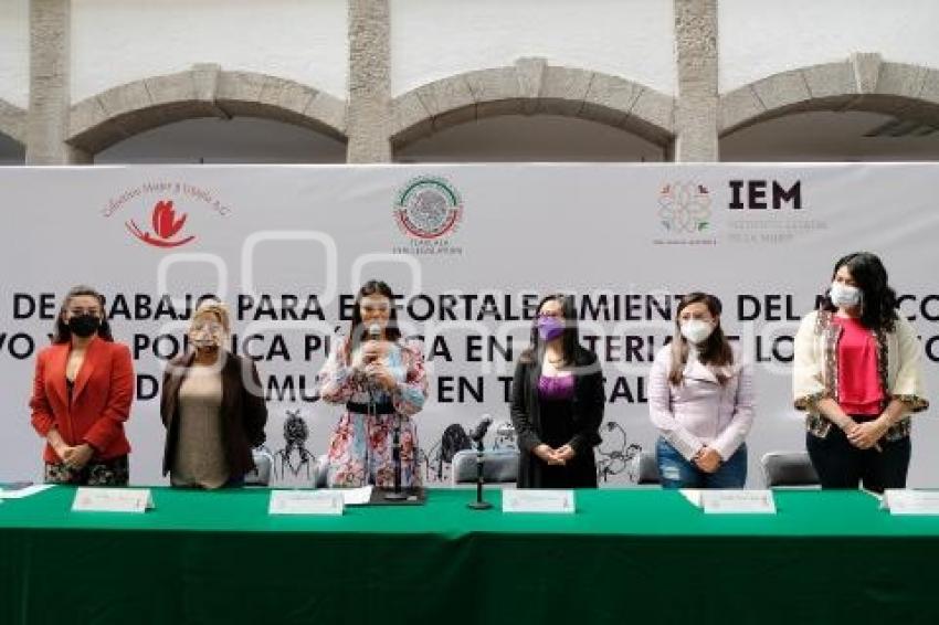 TLAXCALA . MESA DERECHOS DE LA MUJER