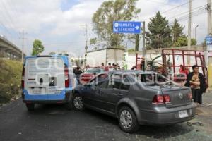 CARAMBOLA AUTOPISTA PUEBLA-ORIZABA