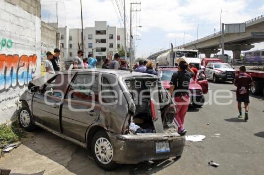 CARAMBOLA AUTOPISTA PUEBLA-ORIZABA