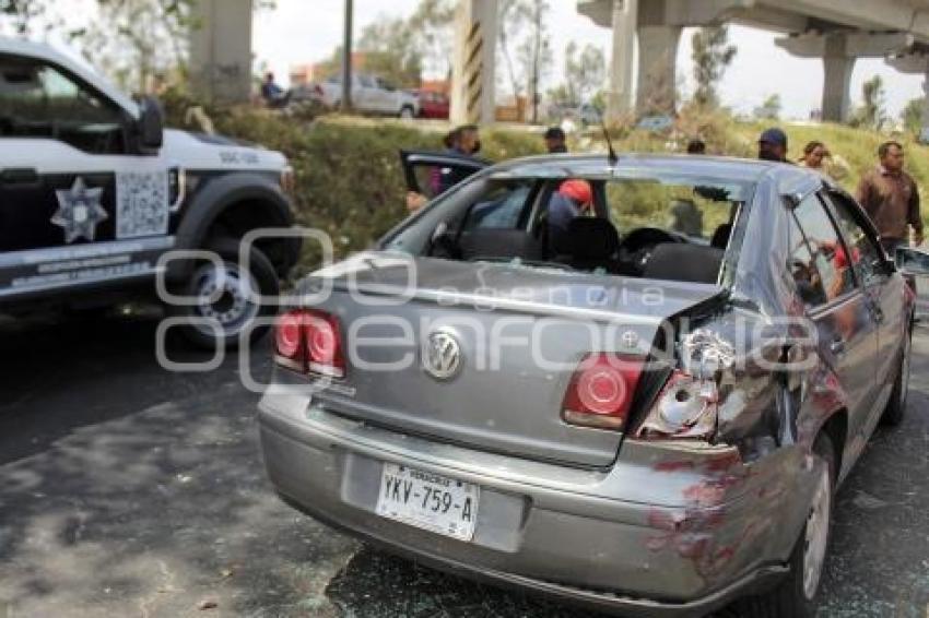 CARAMBOLA AUTOPISTA PUEBLA-ORIZABA