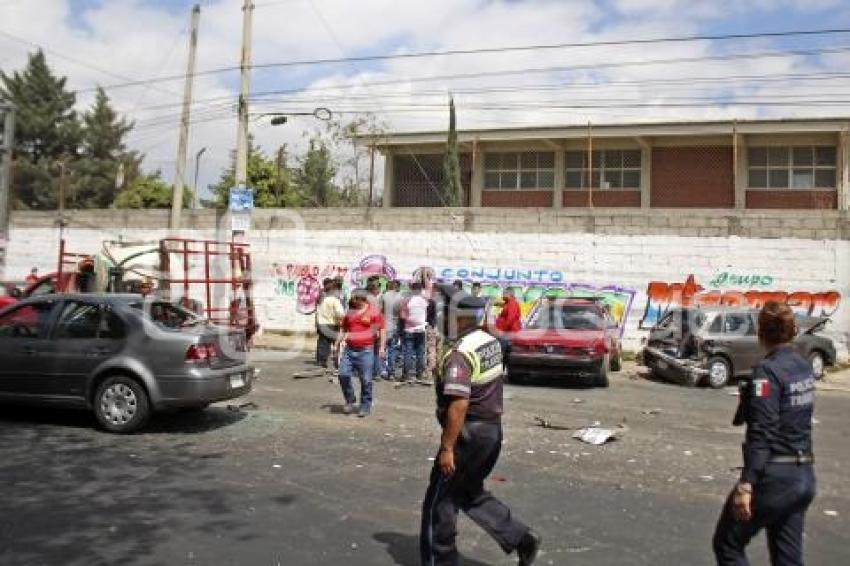 CARAMBOLA AUTOPISTA PUEBLA-ORIZABA