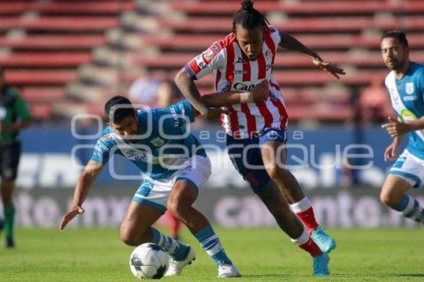 FÚTBOL . SAN LUIS VS PUEBLA
