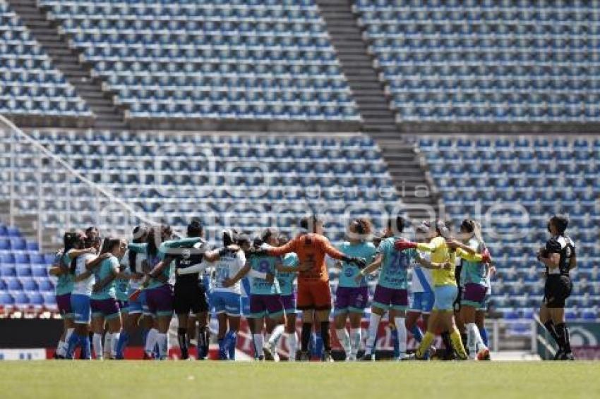 FÚTBOL FEMENIL . PUEBLA VS JUAREZ