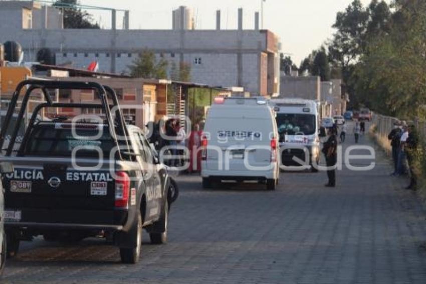TLAXCALA . PRESUNTO HOMICIDIO