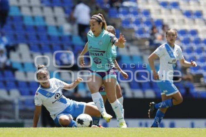FÚTBOL FEMENIL . PUEBLA VS JUAREZ
