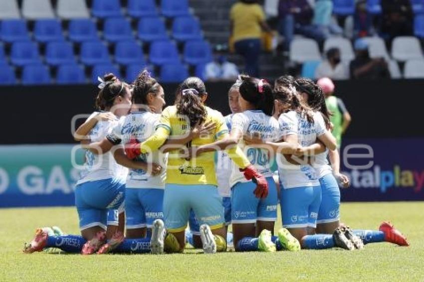 FÚTBOL FEMENIL . PUEBLA VS JUAREZ