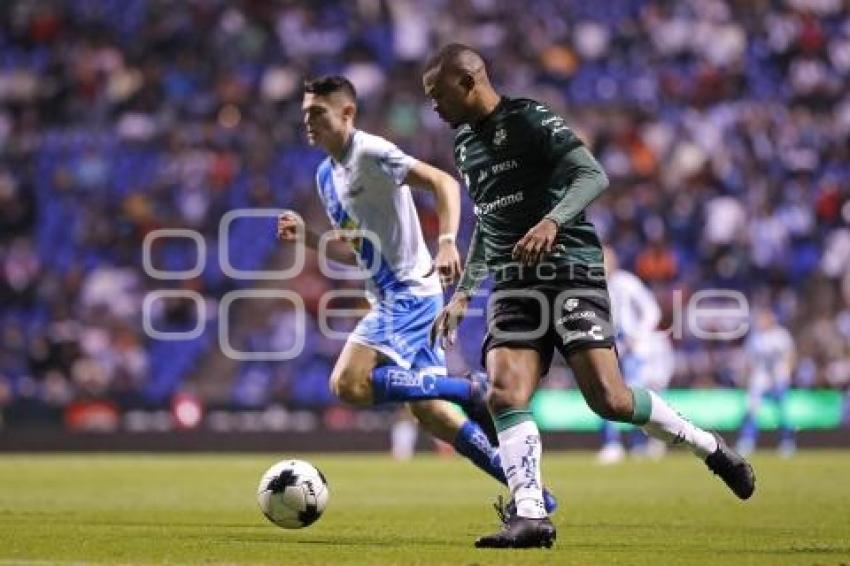 FÚTBOL . CLUB PUEBLA VS SANTOS