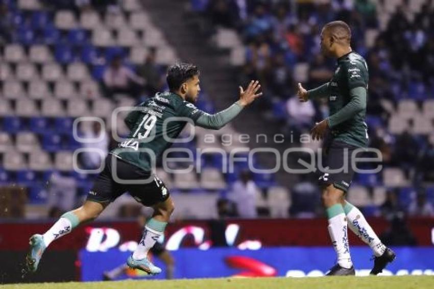 FÚTBOL . CLUB PUEBLA VS SANTOS