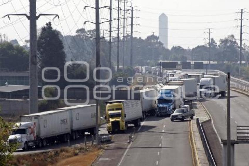 CIERRE AUTOPISTA MÉXICO-PUEBLA