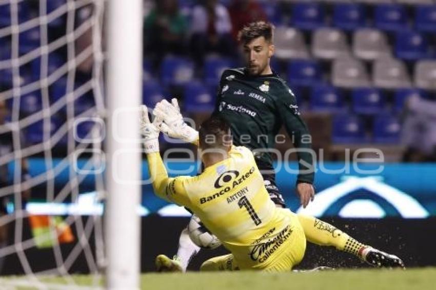 FÚTBOL . CLUB PUEBLA VS SANTOS