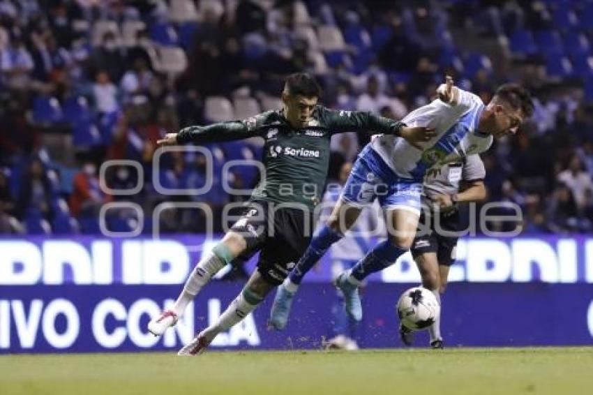 FÚTBOL . CLUB PUEBLA VS SANTOS