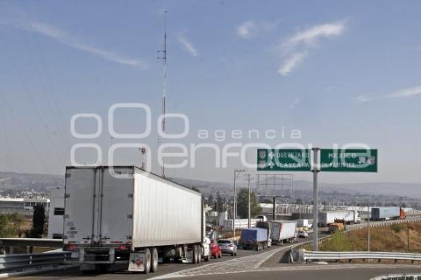 CIERRE AUTOPISTA MÉXICO-PUEBLA