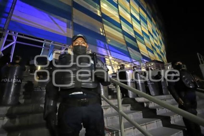 FÚTBOL . PUEBLA VS SANTOS