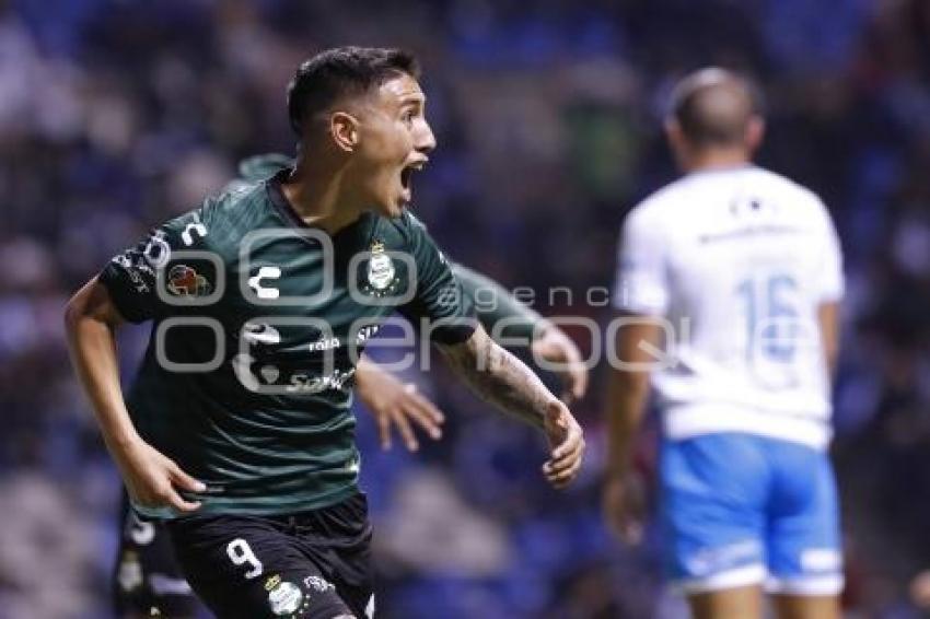 FÚTBOL . CLUB PUEBLA VS SANTOS