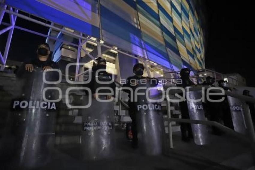 FÚTBOL . PUEBLA VS SANTOS