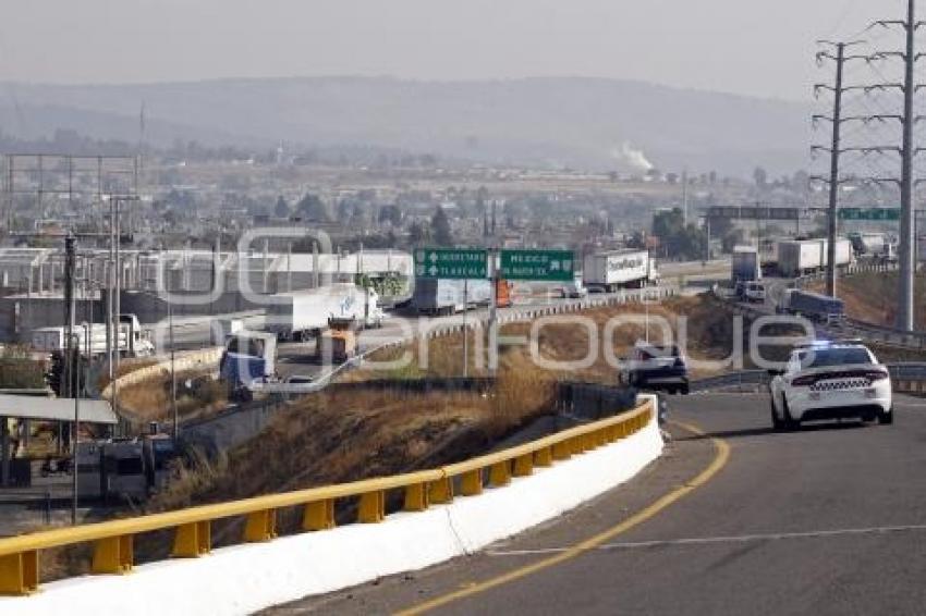 CIERRE AUTOPISTA MÉXICO-PUEBLA