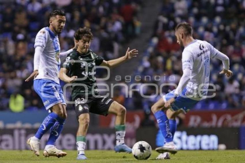 FÚTBOL . CLUB PUEBLA VS SANTOS