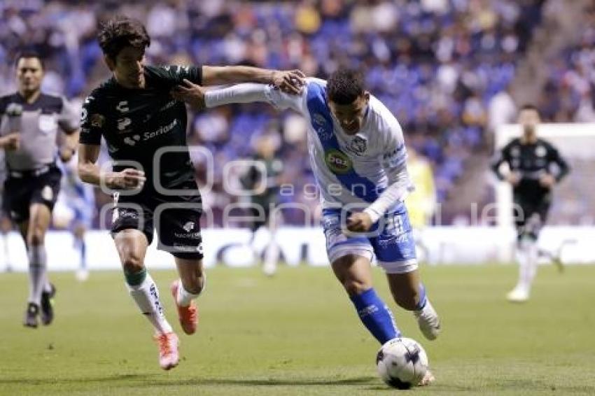 FÚTBOL . CLUB PUEBLA VS SANTOS