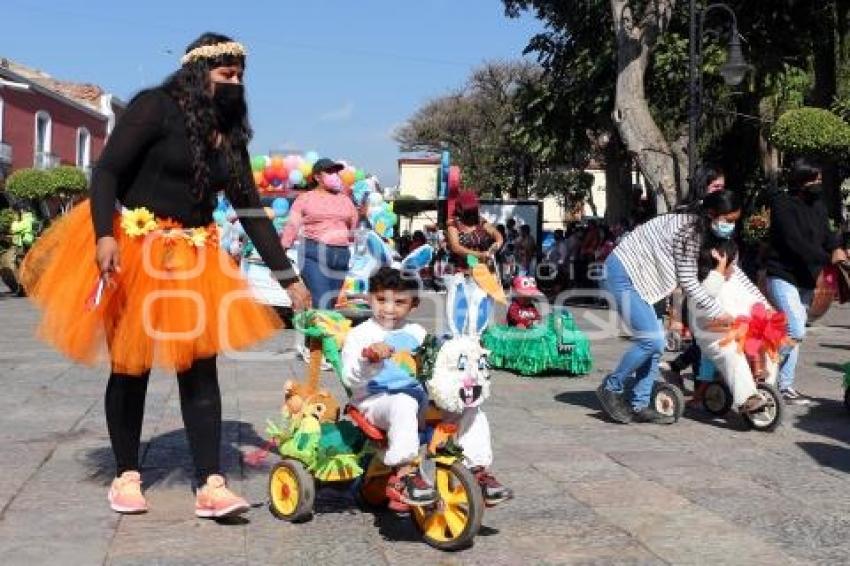 ATLIXCO . DESFILE PRIMAVERA