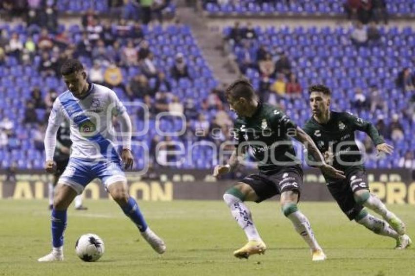 FÚTBOL . CLUB PUEBLA VS SANTOS