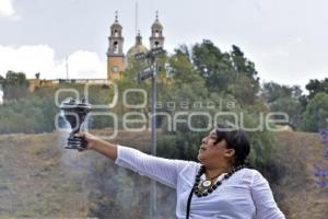 SAN PEDRO CHOLULA . EQUINOCCIO DE PRIMAVERA